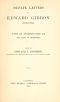 [Gutenberg 42578] • Private Letters of Edward Gibbon (1753-1794) Volume 1 (of 2)